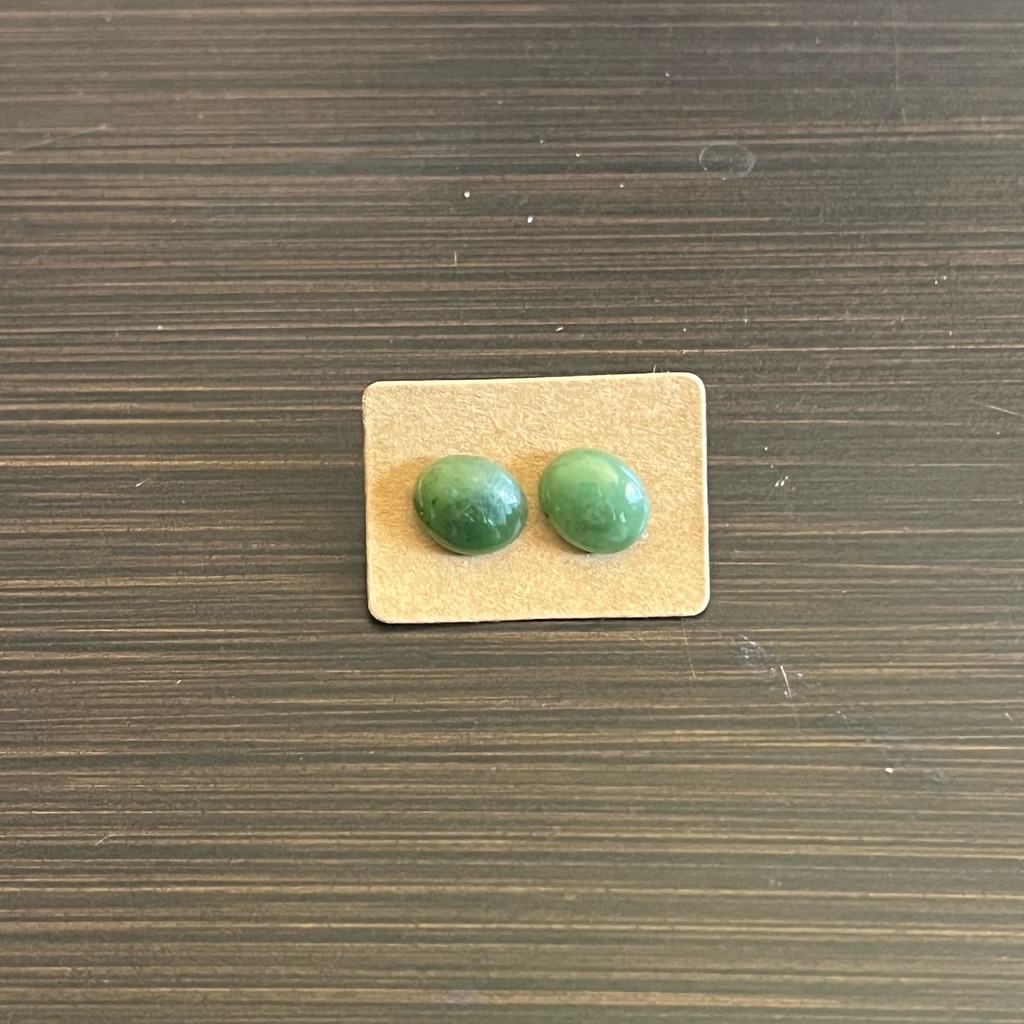 Jade Studs